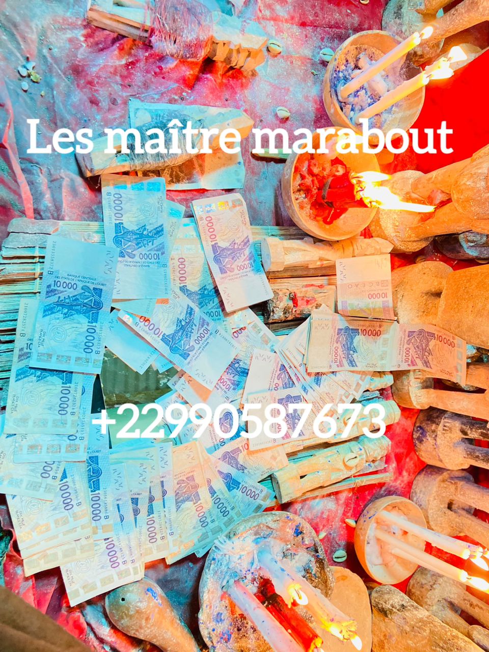 Portefeuille magique du Bénin